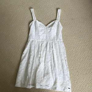 White Hollister dress